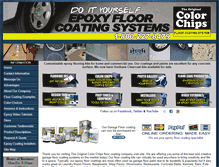 Tablet Screenshot of floorchips.com